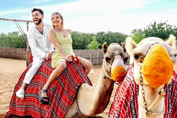 VIP Desert Safari Dubai with Live Shows & BBQ Dinner Camel Ride