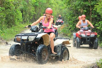 Adrenaline day ATV, Cenote, zipline From Playa del Carmen & Tulum