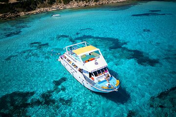 Blue Lagoon Bus Transfer and Water Slide Boat Cruise from Paphos
