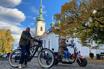 Prague Trike & E-Bike Combo Tour 