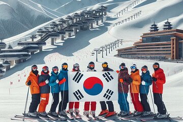 3Days 2Nights Private Ski Tour to Gangchon Elysian Ski Resort 