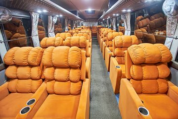 Kathmandu to Lumbini Tourist Bus (VIP Sofa Seater) or Back