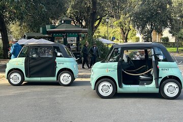 Rome in Fiat Topolino Dolcevita