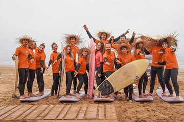 2H Surf Lesson In Agadir 