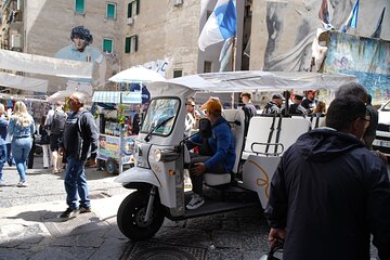 Tour in Tuk Tuk on the Trail of Maradona in Naples