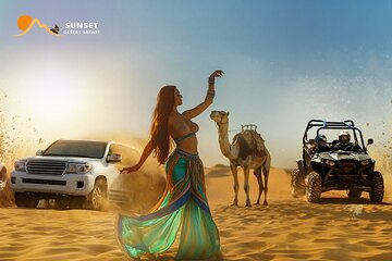 Dubai Desert Safari with BBQ & 5 Live Shows By Sunset Adventure