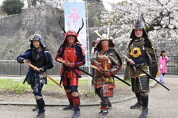 Samurai-specific Osaka Castle Guides Private tours in armor Photo