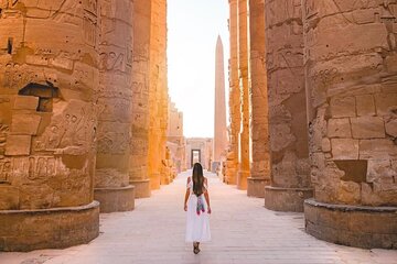 Full tour to Karnak and Luxor temples, and felucca