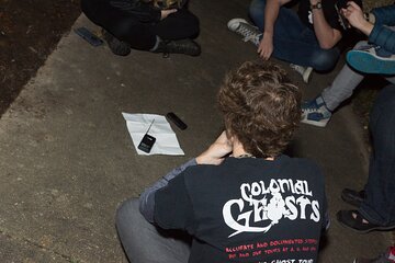 Colonial Williamsburg Dead of Night Ghost Hunt with Equipment