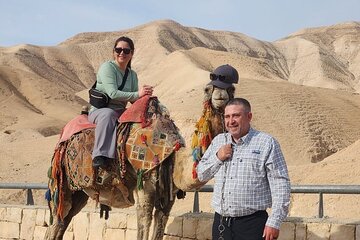 Unguided Tour Jordan River & Dead Sea from Tel Aviv -small groups