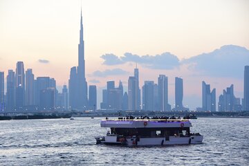 VIP Dubai Canal Yacht Cruise with BBQ Buffet