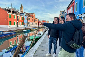 Murano and Burano with Visit to the Glassworks and Lace Museum