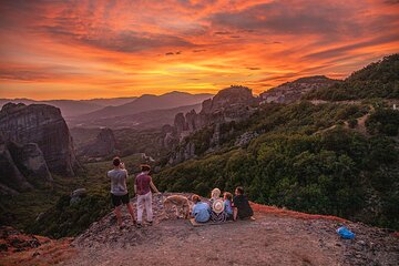 From Athens: Two Days to Meteora with Sunset and Morning Tour