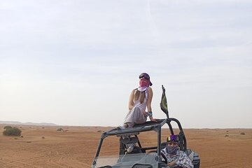 Combo Safari Dinner 30 min buggy 1000cc open desert with guide