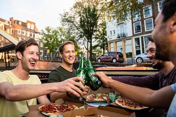 Amsterdam Pizza Cruise with Unlimited Drinks