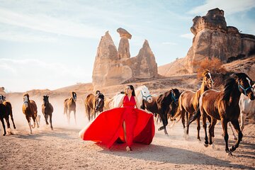 Cappadocia Photoshoot with Running Horses