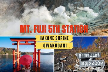 Mt. Fuji 5th Station Sightseeing Day Tour from Tokyo