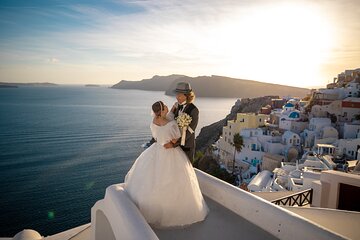 Private Wedding Photoshoot in Oia Village