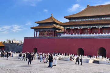 Beijing Top2 Forbidden City & Mutianyu Great Wall Mini Group Tour