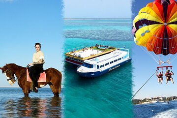Horse Riding, Semi-Submarine & Parachute Ride - Hurghada