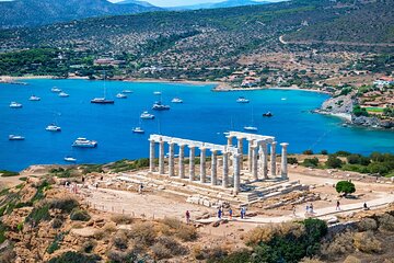 Private tour of Athens, Cape Sounio, Temple of Poseidon & Riviera