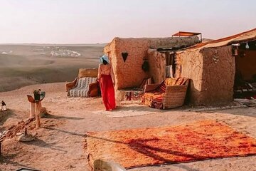Dinner show with camel ride sunset views with show 