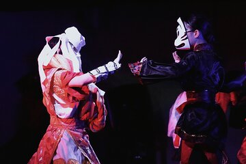 Tokyo Tower Night Show: Traditional Japan Festival Culture Dance