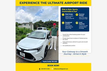 Rosario Tours Premium Taxi Service in Mauritius