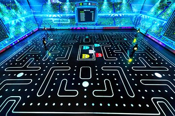 Experience to Play PAC MAN in Real Life