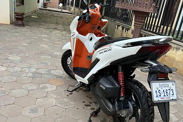 Discover Krong Siem Reap with our Honda Click 150CC 
