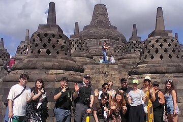 Half day Borobudur temple Climb Up Tour
