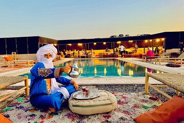 Marrakesh Agafay Desert Camel Ride, with traditional dinner show 