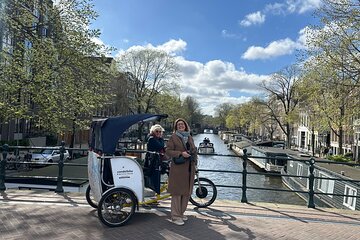 Explore Amsterdam in 1 Hour - Pedicab Tour - Rickshaw tour