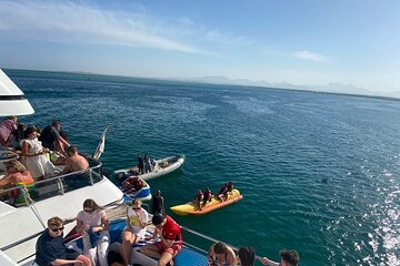VIP Luxury yacht Snorkeling &Discover Orange Bay island _hurghada