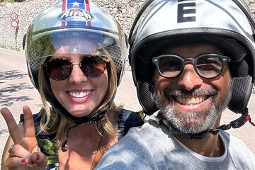 Private audio-guided Amalfi Coast Vespa Tour with driver