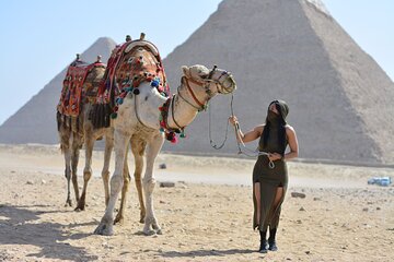 Giza Pyramids: Tour with Lunch, Camel Ride & 3rd Pyramid visit
