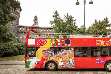 Hop-On Hop-Off Bus Tour in Milan Panoramic Icons Aboard