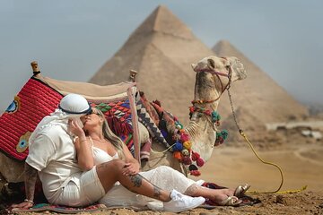 Giza day Tour to Pyramids, Memphis City, Sakkara and Camels