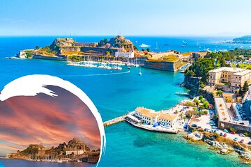 Corfu Sunset Cruise Escape & Corfu City Stroll 