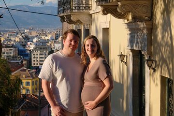Love Story Photo Session in Athens around Acropolis