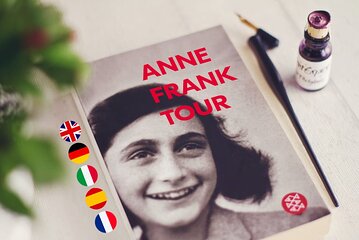 Anne Frank Walking Tour and Jewish Quarter in EN/DE/ES/IT