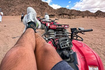 Sinai Desert Quad Bike and Camel Ride Adventure
