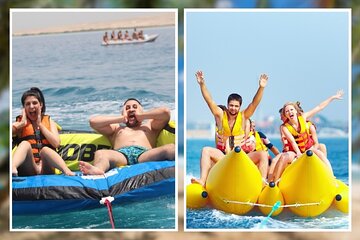 2 Water sports, Banana & Quadra boat W/Transfer - Sharm El Sheikh