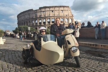 Vespa Sidecar Tour : Express Highlights of Rome