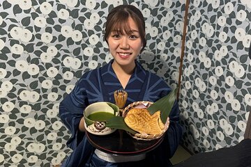 Kyoto Cultural Experience: Matcha Grind & Calligraphy near Gion!