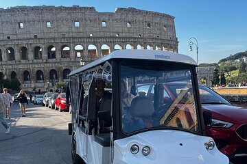 Explore Top Attractions with a Private Golf Cart Tour in Rome