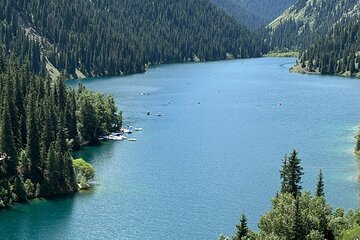 Express Tour: Kolsai Lake, Charyn and Black, Moon Canyon in 1 day