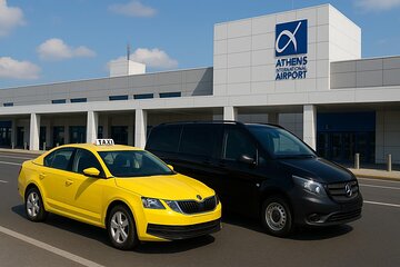 Athens Airport Private Arrival Transfer with Meet & Greet