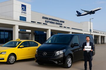 Athens Airport Private Transfer to Piraeus Port with Meet & Greet