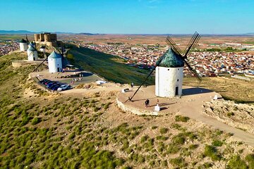 Toledo and the Quixote Mills from Madrid